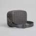 Брендовая мужская барсетка, сумка на плечо Lacoste (1097) grey